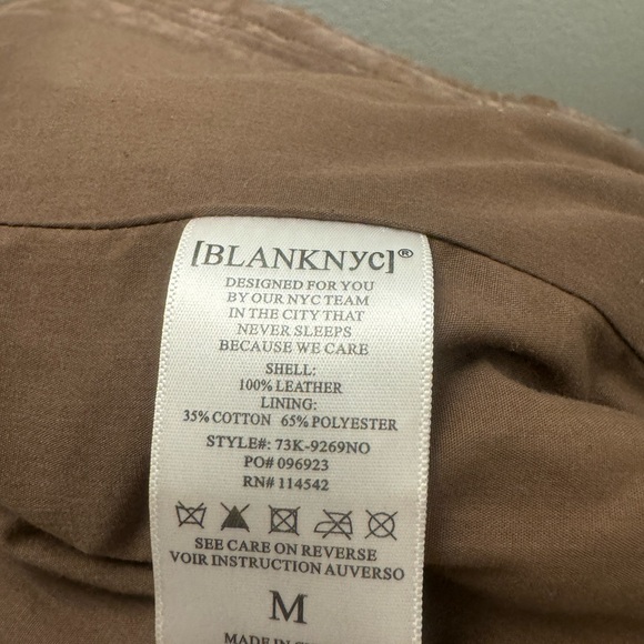 Blank NYC Suede Jacket in French Taupe size M - Picture 7 of 7